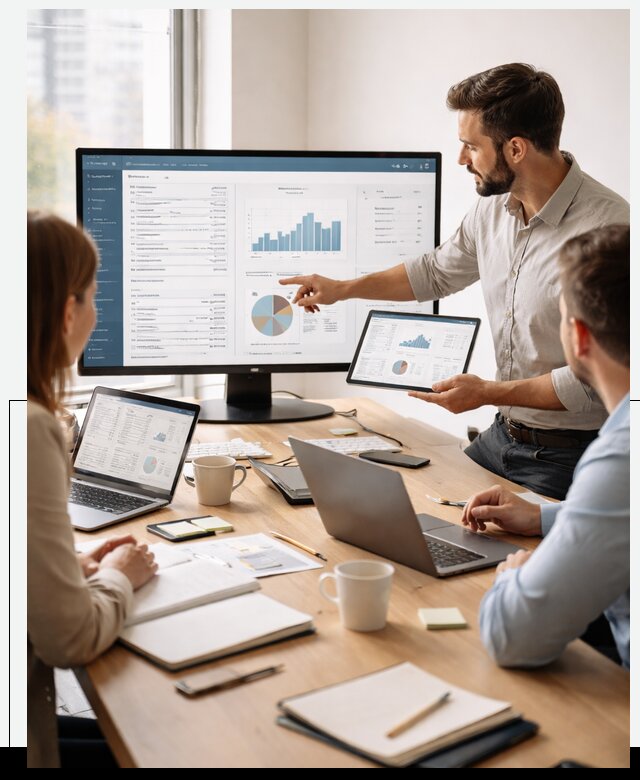 Разработка и внедрение ERP систем под бизнес в Шарыпове