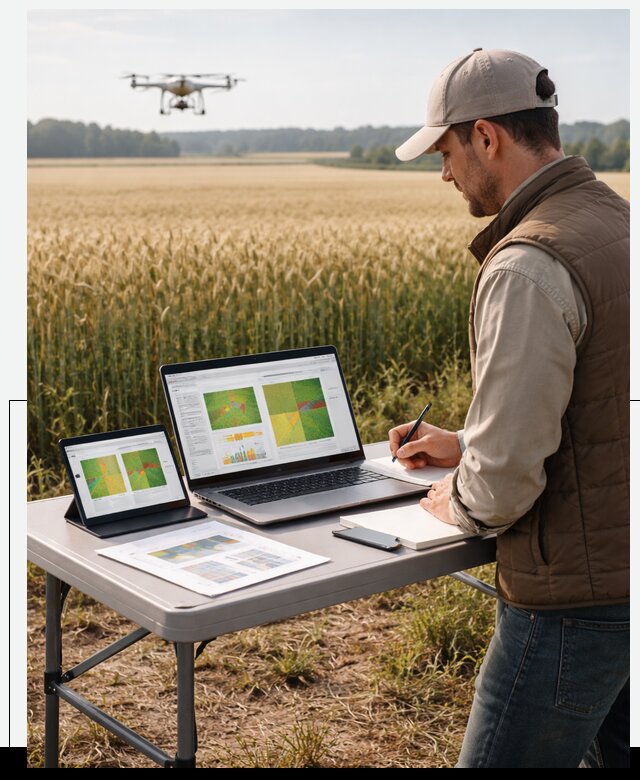 Система AI прогнозирования урожайности для точных агрономий в Шарыпове