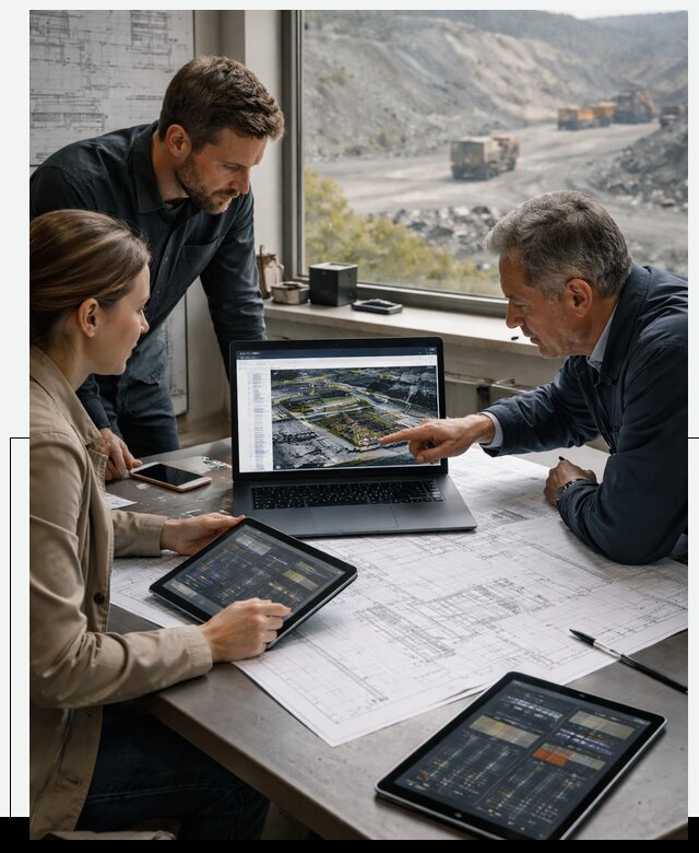 Разработка и внедрение систем для горнодобычи в Шарыпове