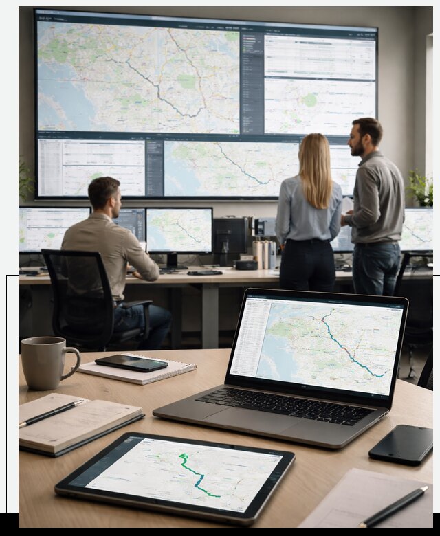 Трекинг грузов и Fleet Management, мониторинг автопарка в Шарыпове