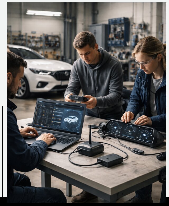 Разработка Connected Car и ПО для автопрома в Шарыпове