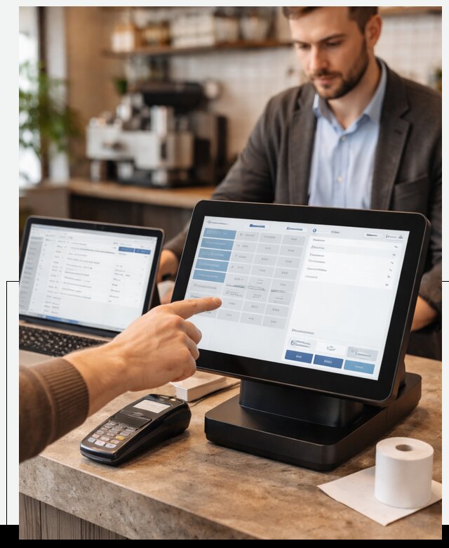 Кассовое ПО и POS системы под ключ в Шарыпове с поддержкой