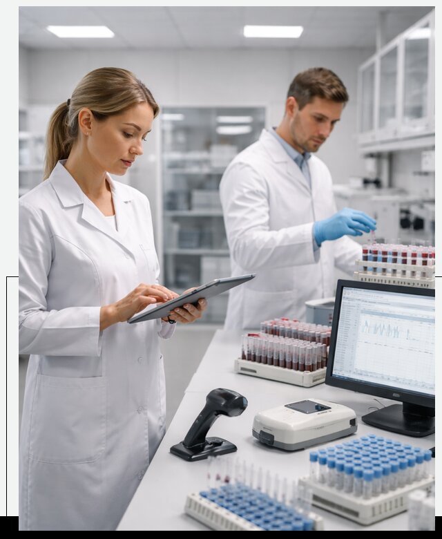 Разработка и внедрение LIMS системы для биотех лабораторий в Шарыпове