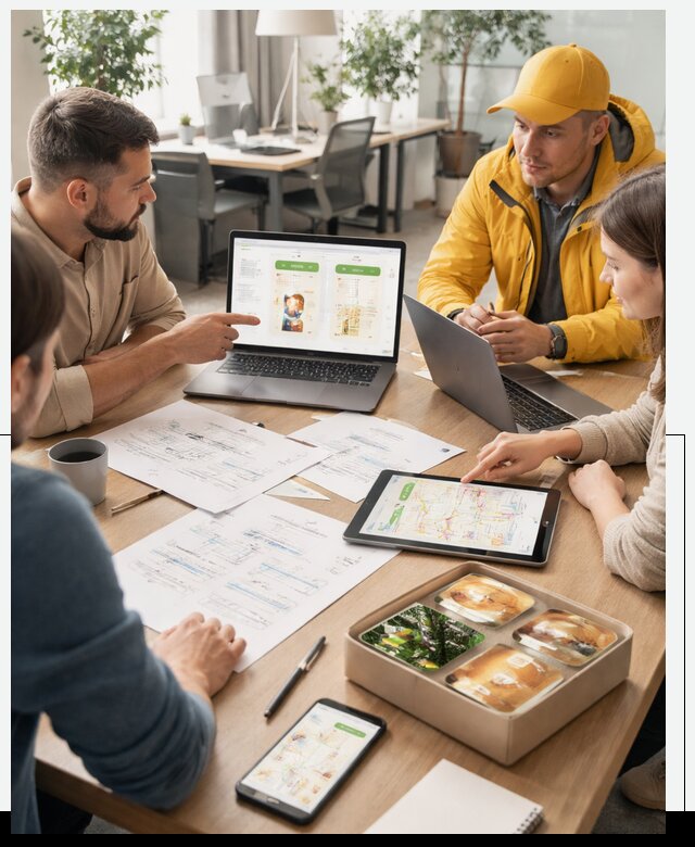 Разработка агрегатора доставки еды в Шарыпове от 15158 р., АвикейШрп