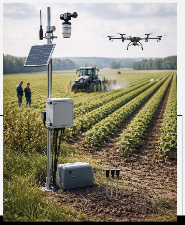 Разработка IoT мониторинга полей в Шарыпове от 8589 р. | АвикейШрп